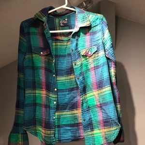 Plaid shirt! Barely worn!